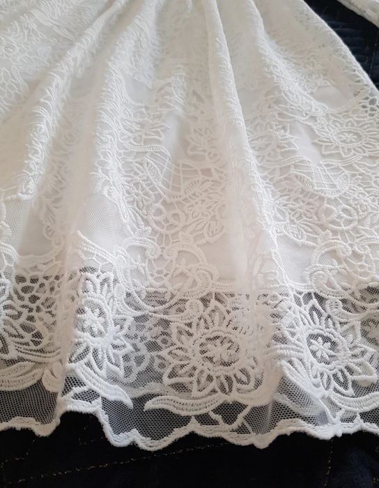 Cocomore, biała, ecru, koronkowa sukienka, rozm.M/L, nowa z metką