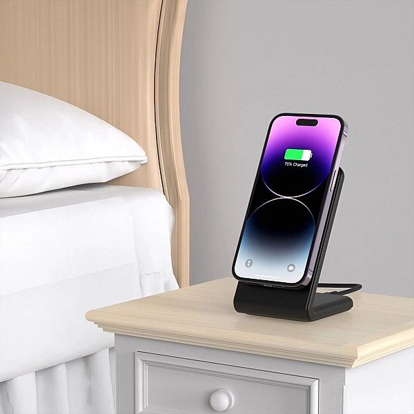 Tech-Protect Qi15W-A38 Magnetic Magsafe Wireless Charger Black