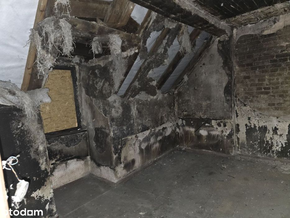 Mieszkanie PO POŻARZE - do remontu, możliwość 3 pokoi !