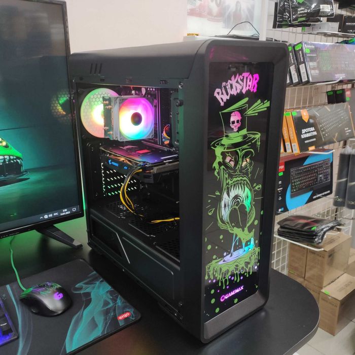 Компютер Новый Ryzen 5 3600, 16GB DDR4, AORUS RX 570, SSD 512GB m2 ТОП