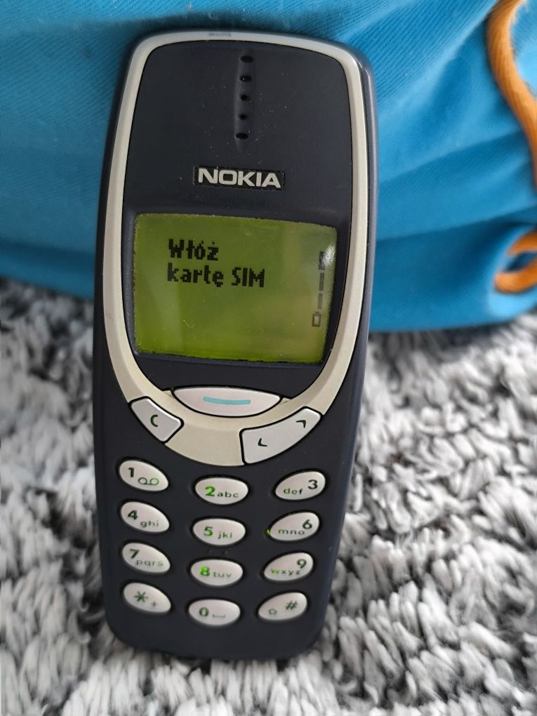 Oryginalna Nokia 3310 Polskie menu