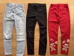 3 pary spodni 134