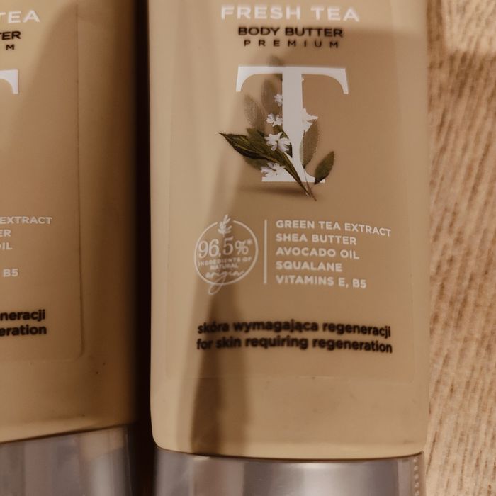 Dwa balsamy masła do ciała Stara mydlarnia fresh Tea