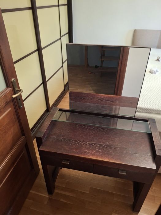 Toaletka lite drewno