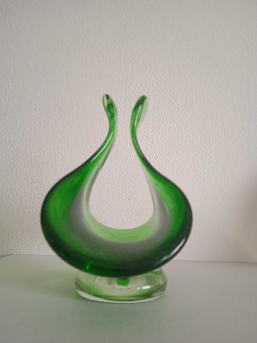 Ząbkowice stare szkło serwetnik