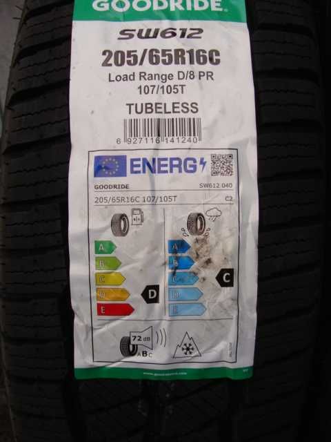 NOWE 205/65 R16C Goodride SW 612