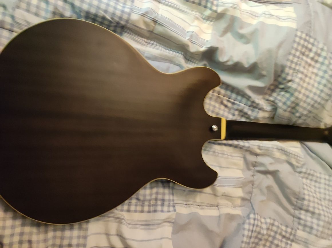 Guitarra Ibanez Artcore As53 TKF semi Hollow Transparent Black
