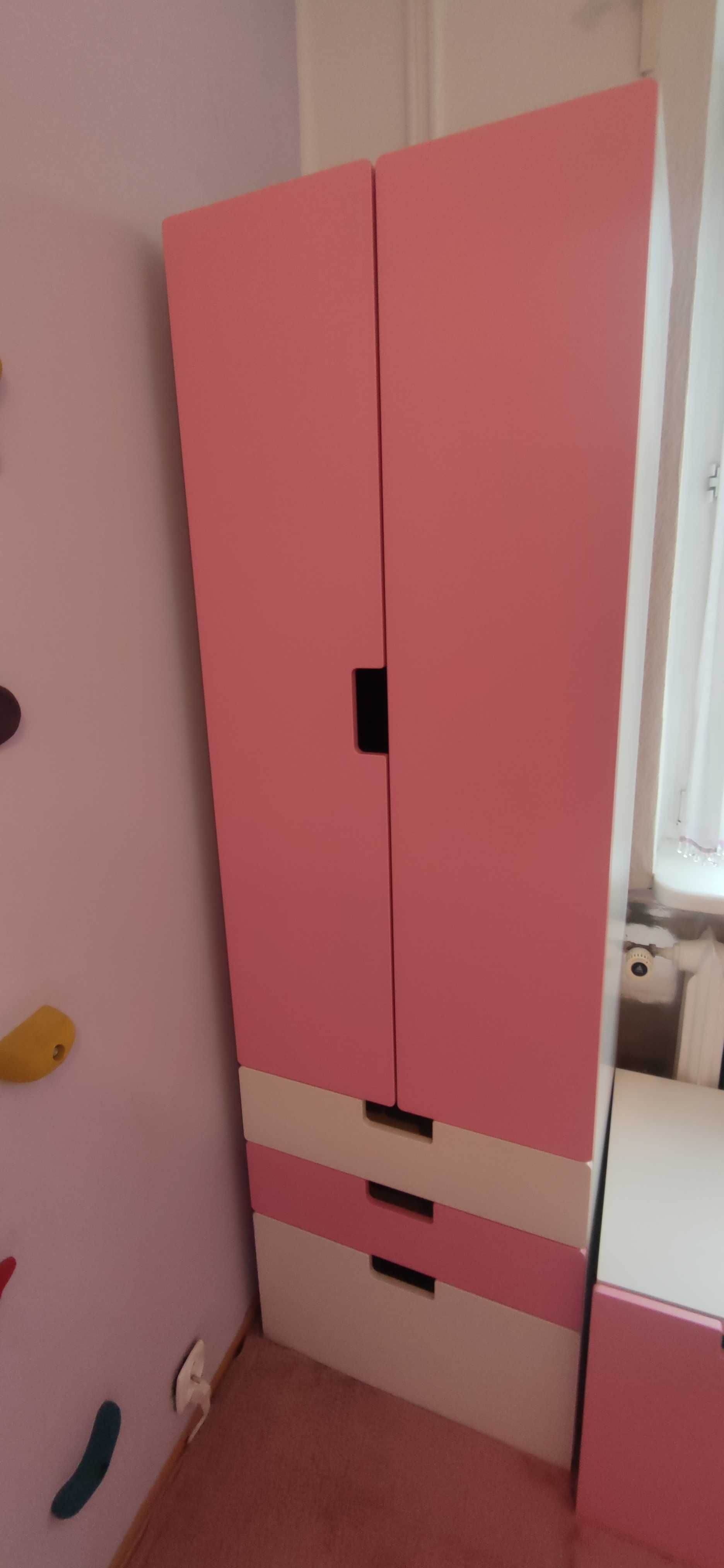 Meble IKEA Stuva - łóżko, szafa, komody