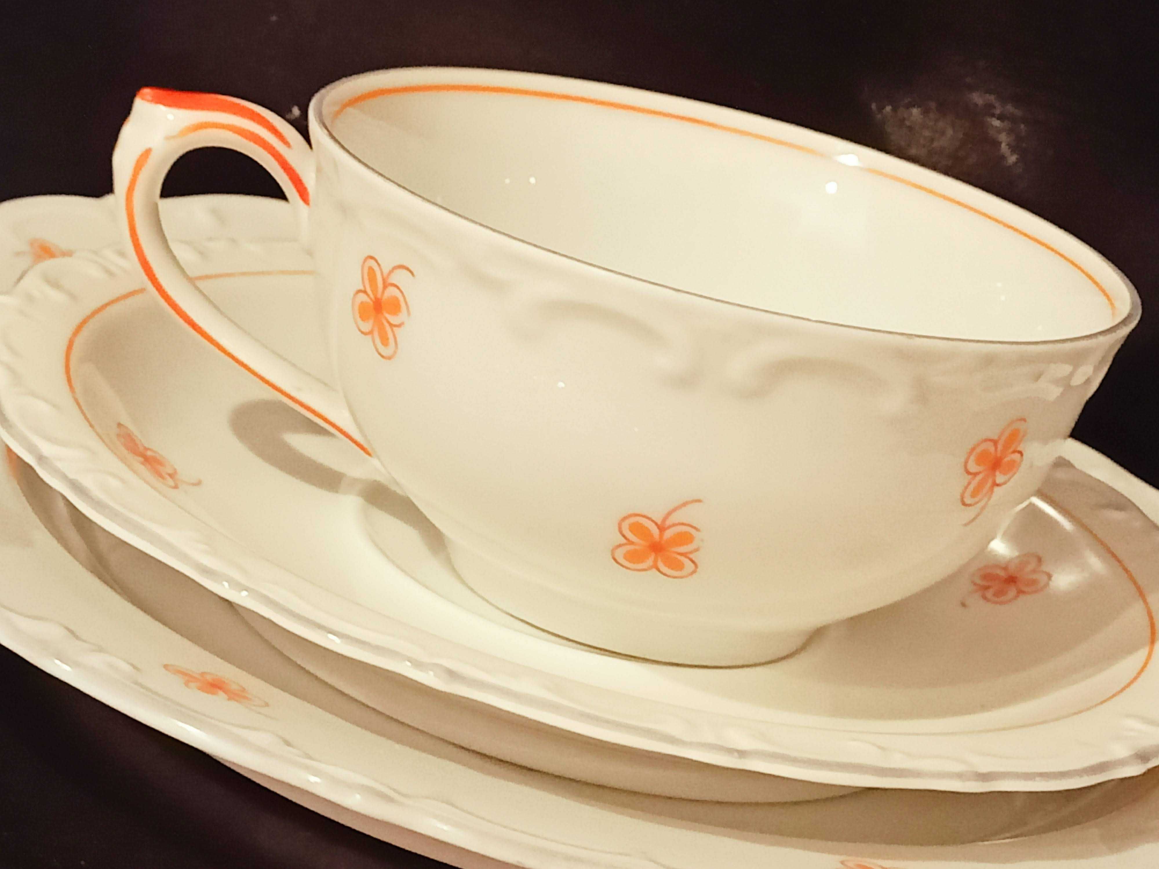 **filiżanka stara sygnatura porcelana Turyngia 1937_1949