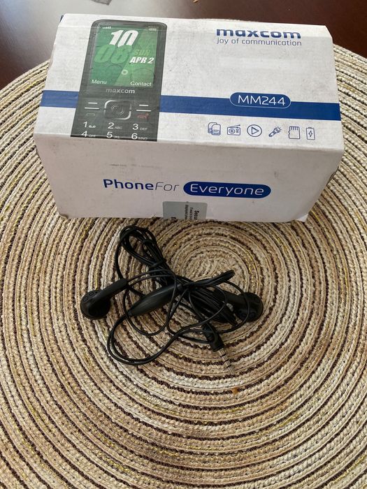 Telefon dla Seniora maxcom