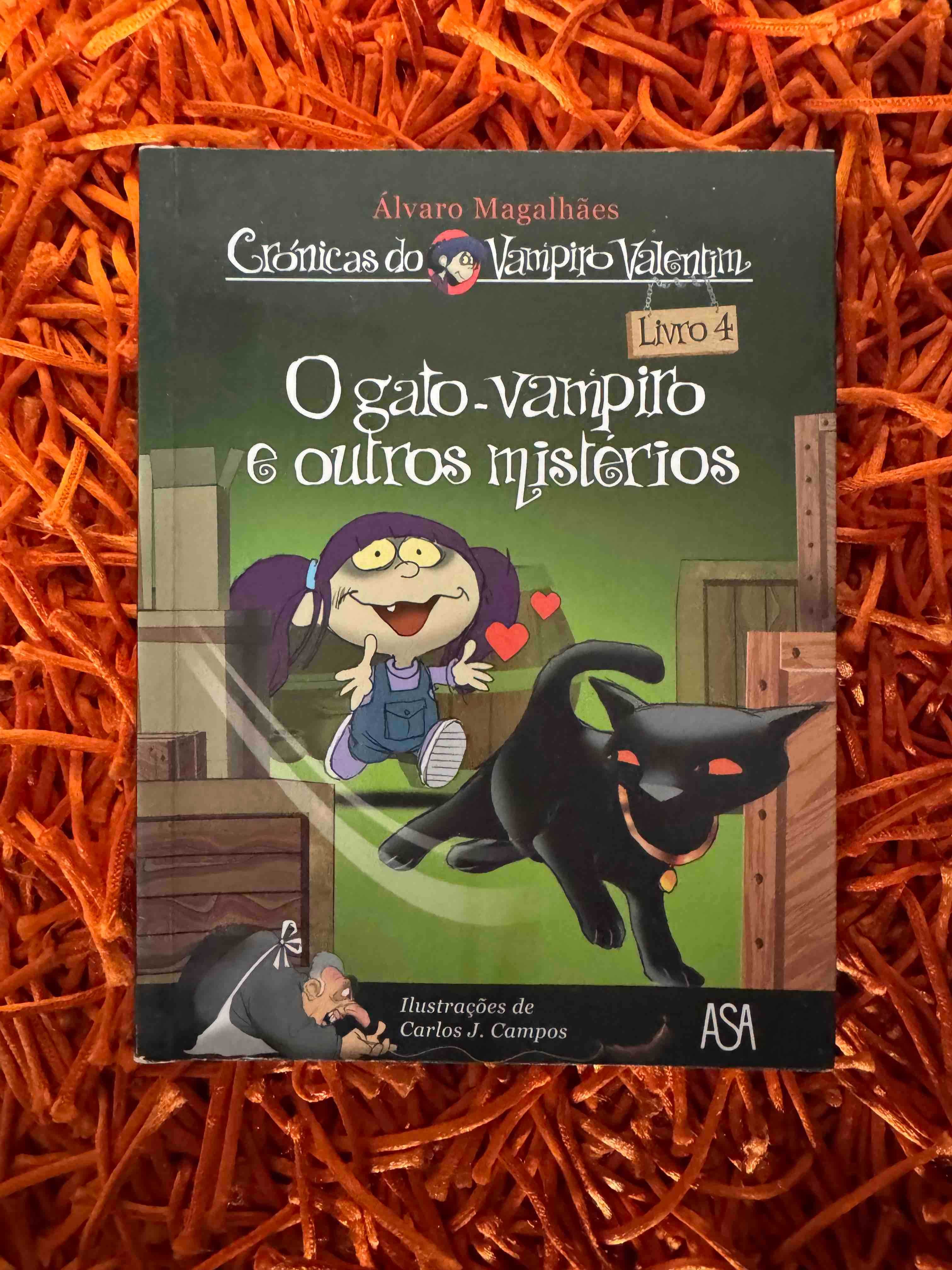 O gato-vampiro e outros mistérios - Livro 4