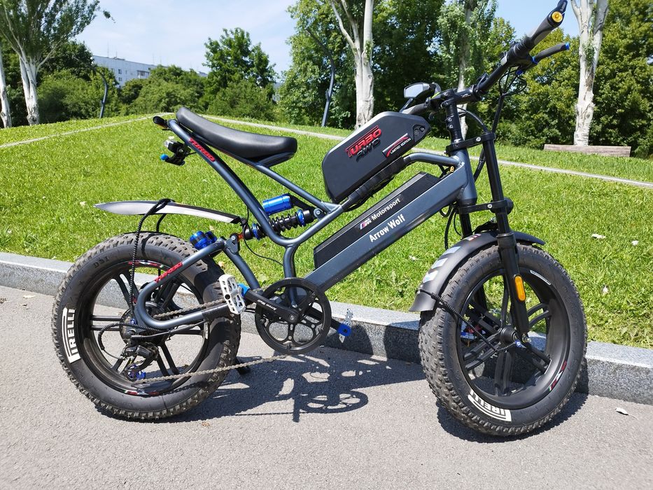 Электровелосипед 1000W 48V Фэтбайк