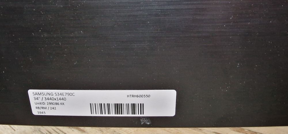 Monitor Zakrzywiony Samsung Nowy