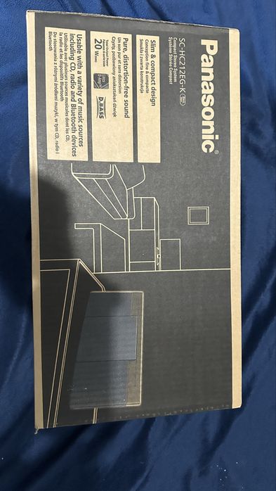 Panasonic-HC212EG Чорний Micro HI-FI