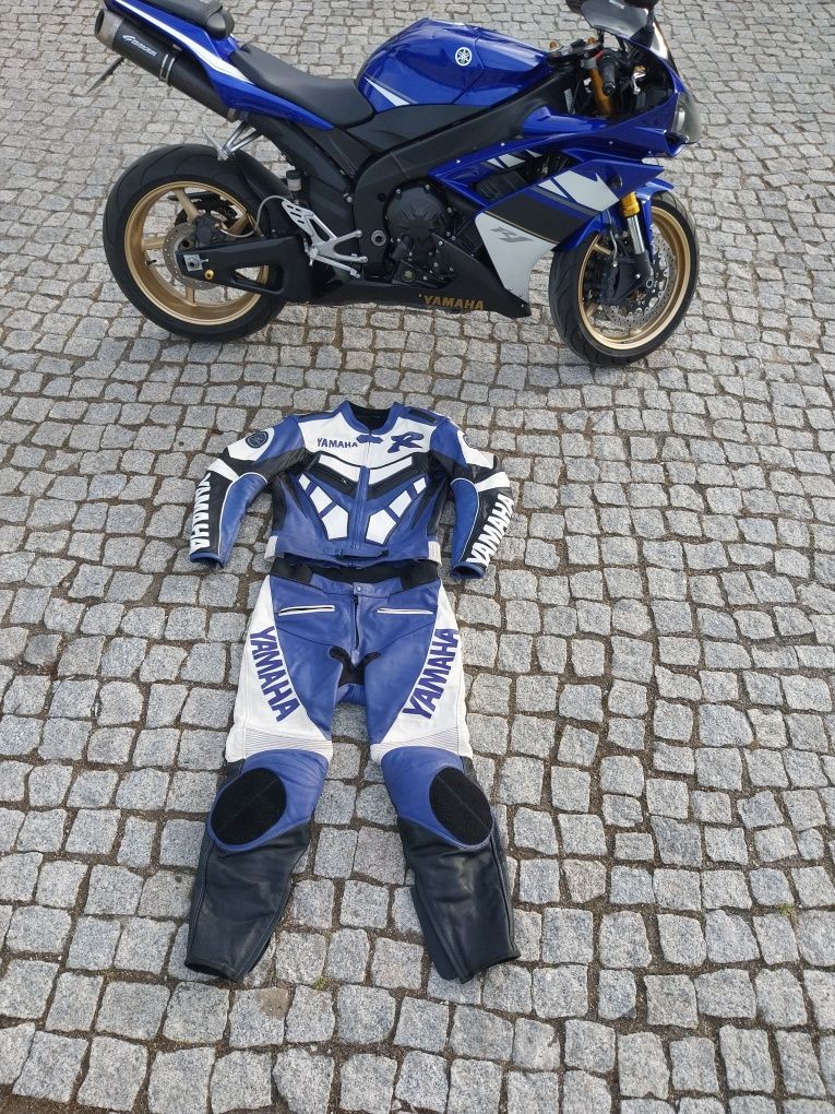 Kombinezon motocyklowy skórzany Yamaha