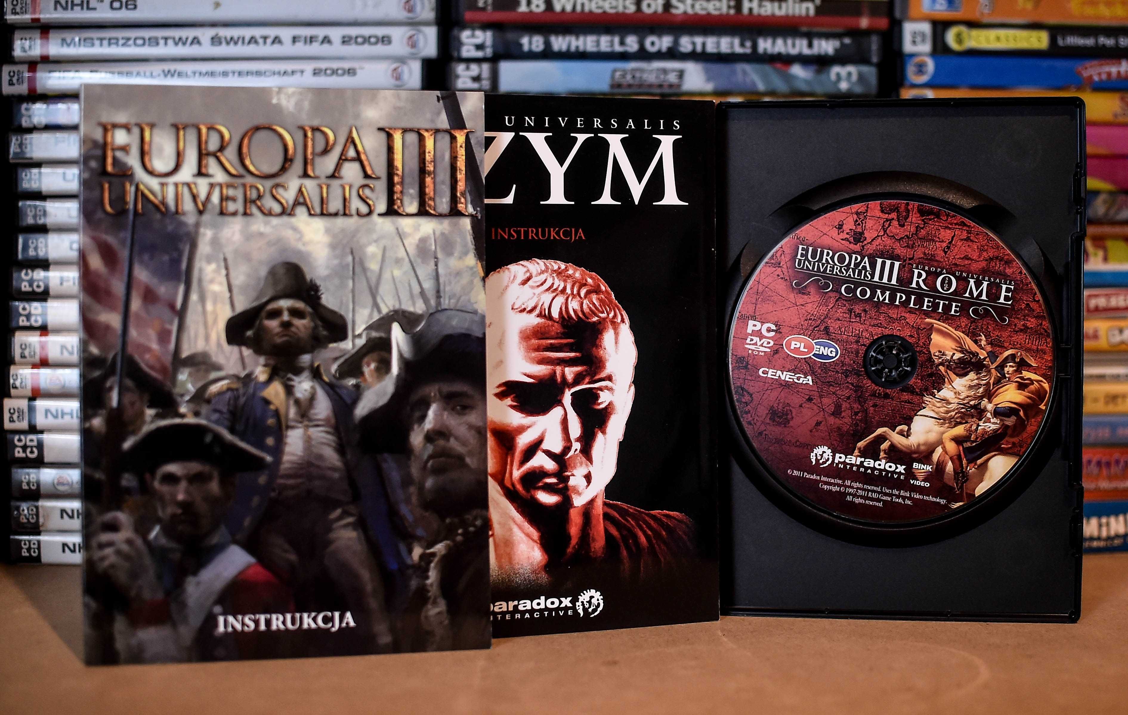 PC # Europa Universalis III Rome Complete ( Mini Big Box)