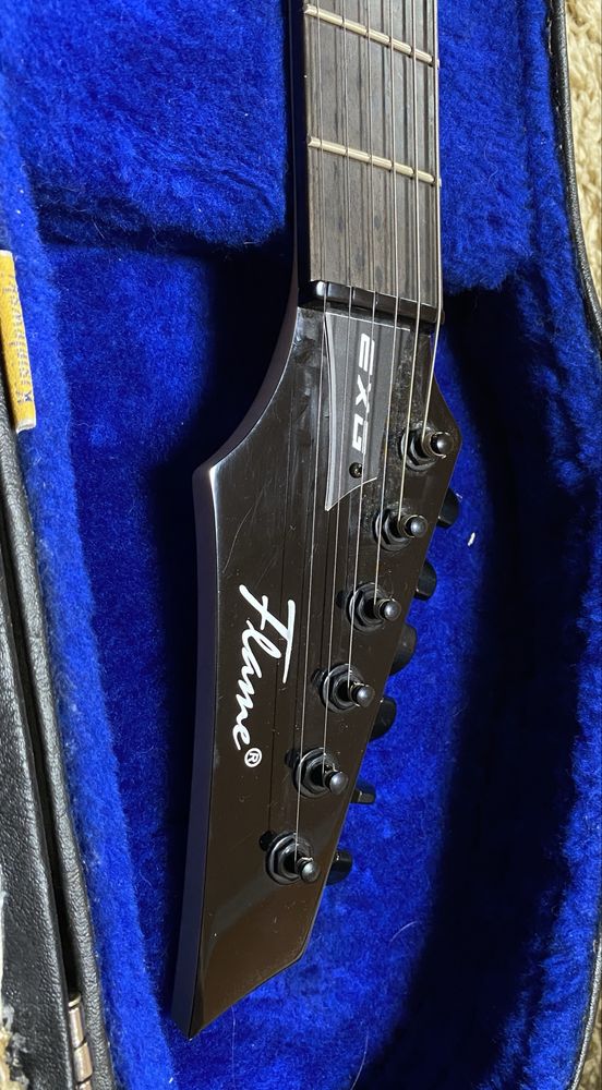 Электрогитара Flame by Mayones EXG-6 Schaller
