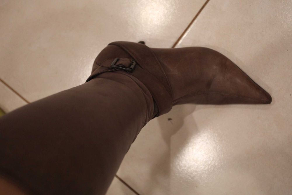 PROMOCJA Wspaniałe buty Faith, r. 37.5 - 38 Brazylia. Skóra naturalna