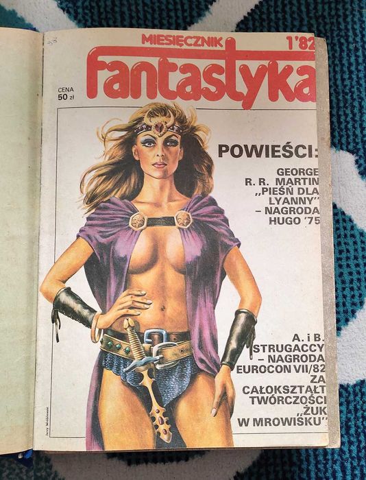 Mega zestaw Fantastyka i Nowa Fantastyka - roczniki 1982 - 2015