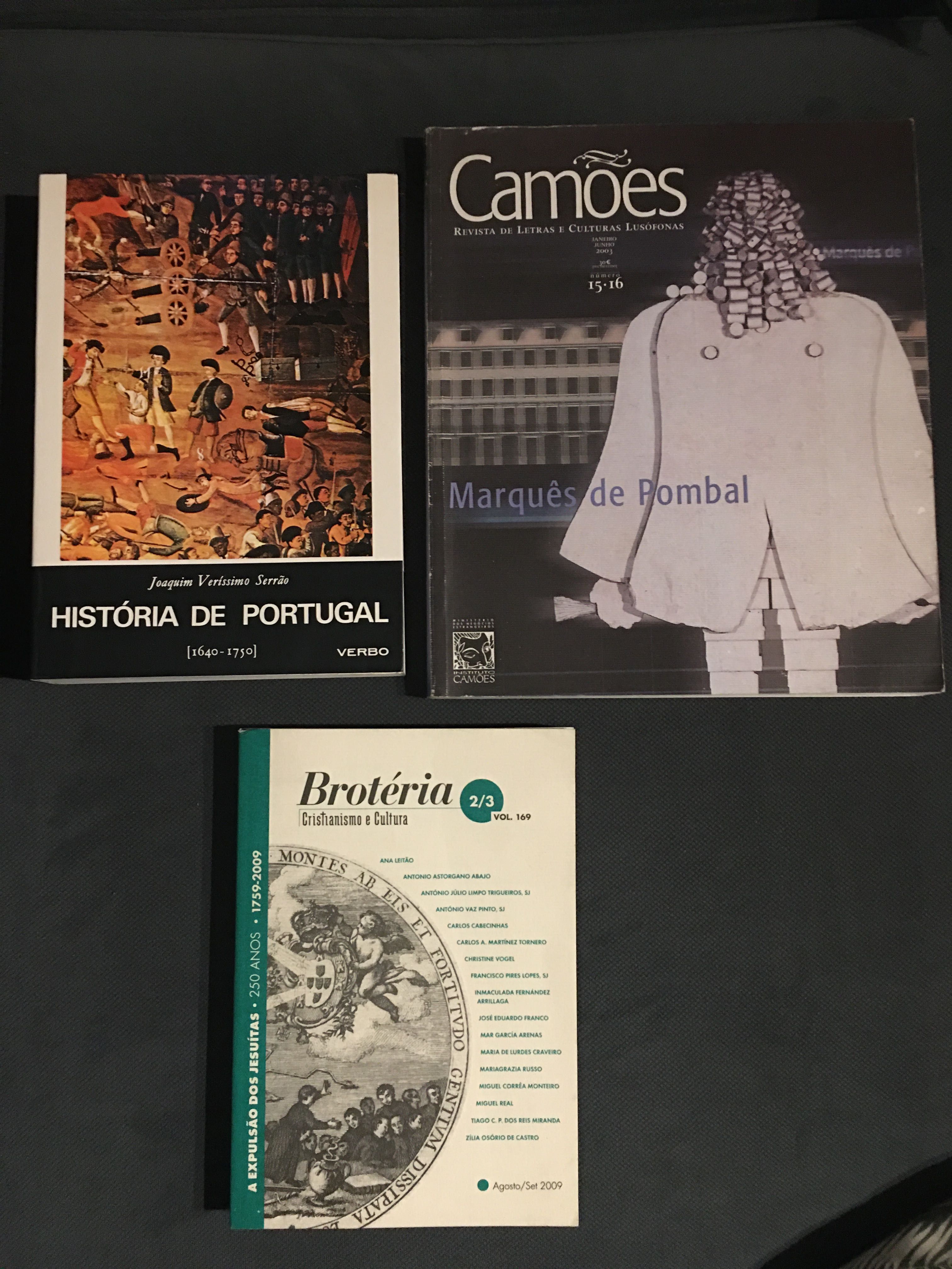 A Restauração e a Monarquia Absoluta/ Pombal/ Jesuítas