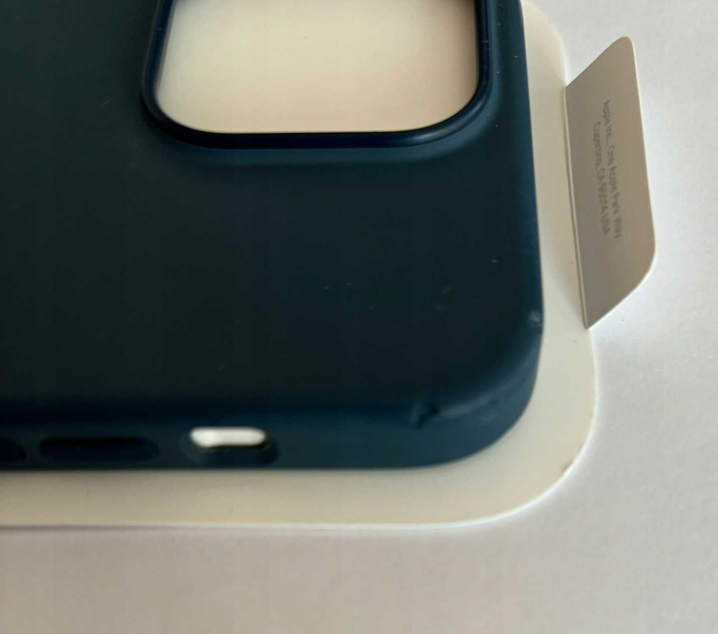 Oryginalne Plecki Apple iPhone 14 Pro Max Silicone Case granatowy