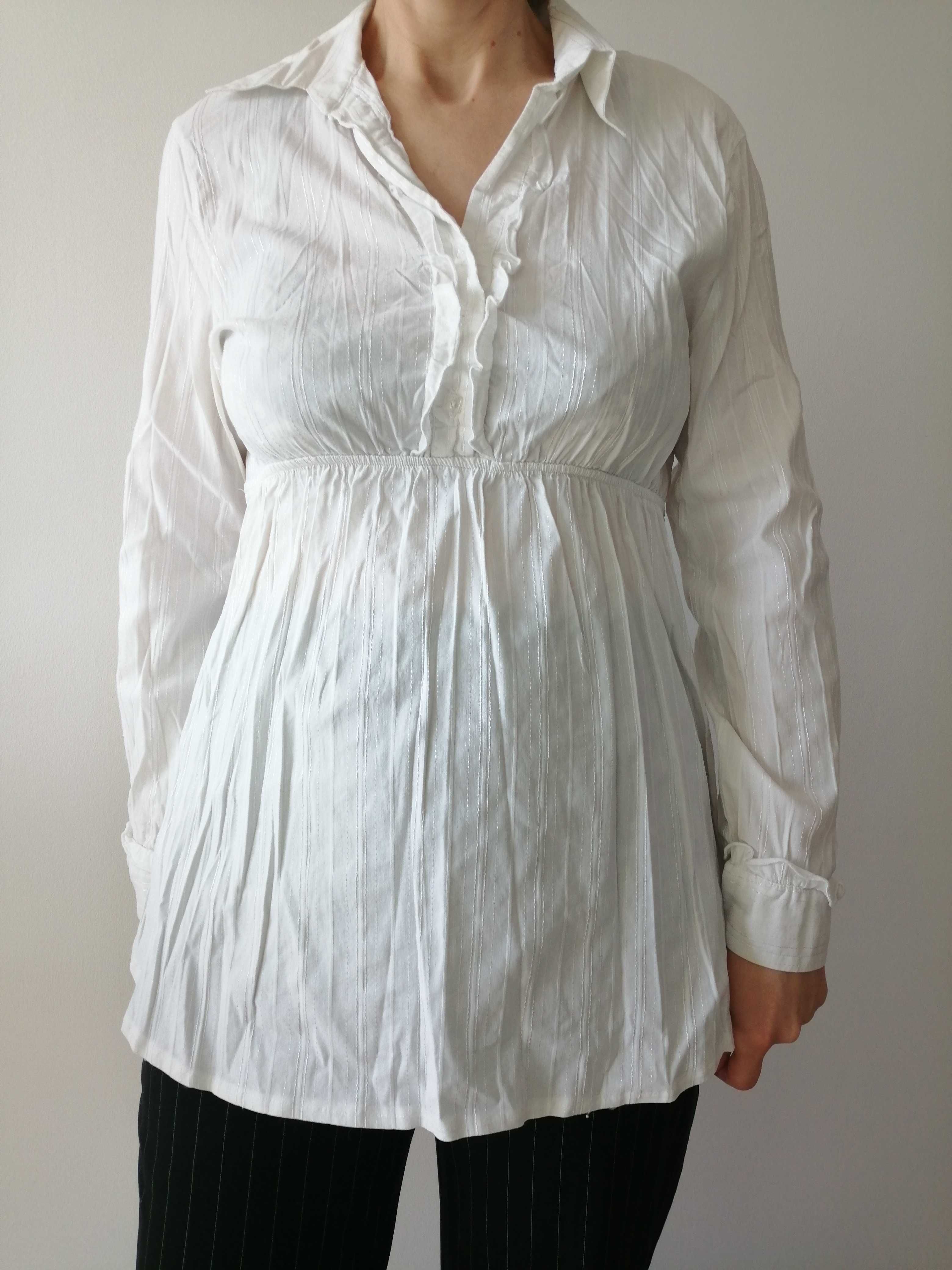 Bluzka ciążowa biała XL