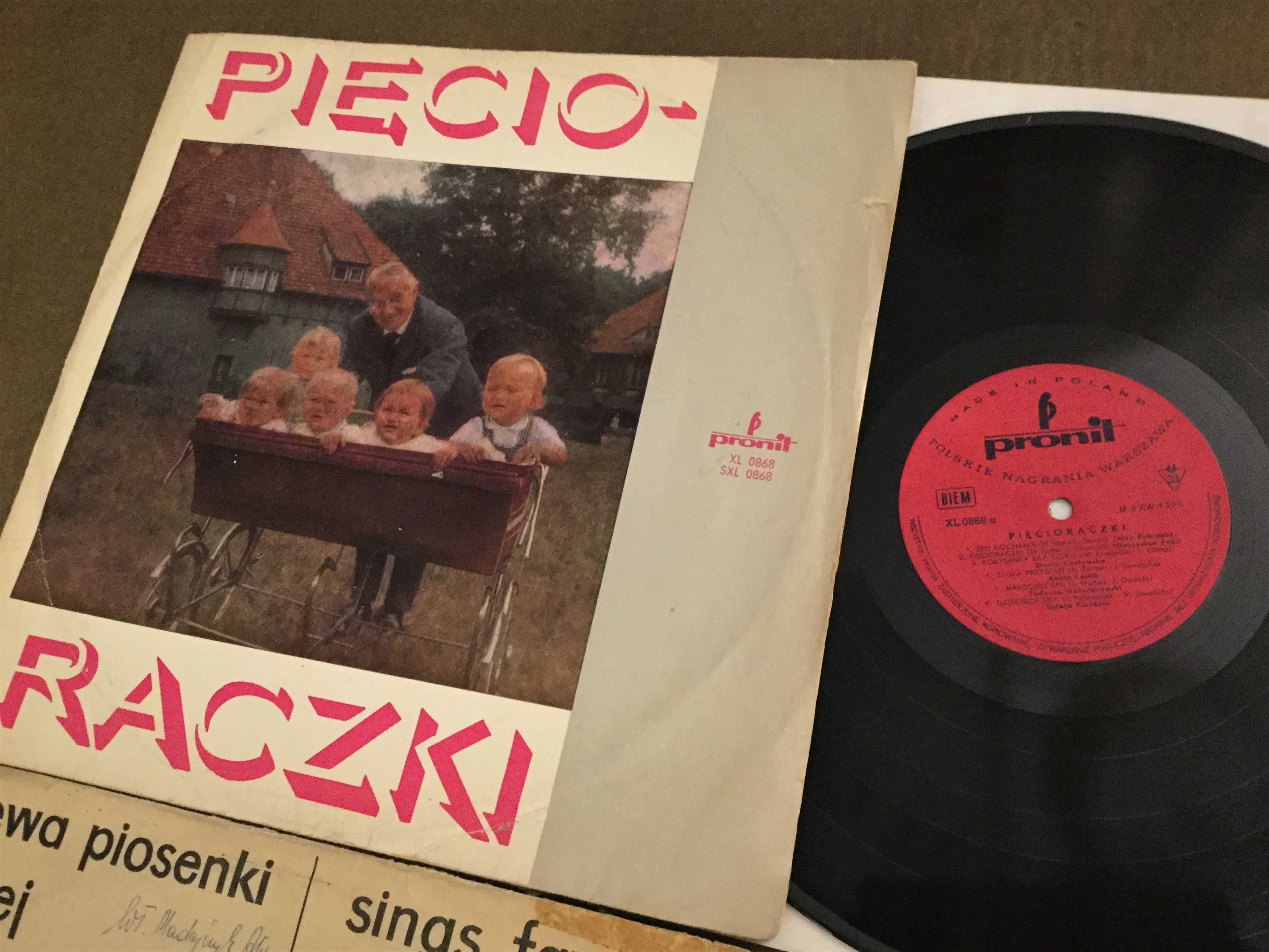 Mieczysław Fogg–Śpiewa Piosenki Swojej Młodości/Pięcioraczki–Zestaw2LP