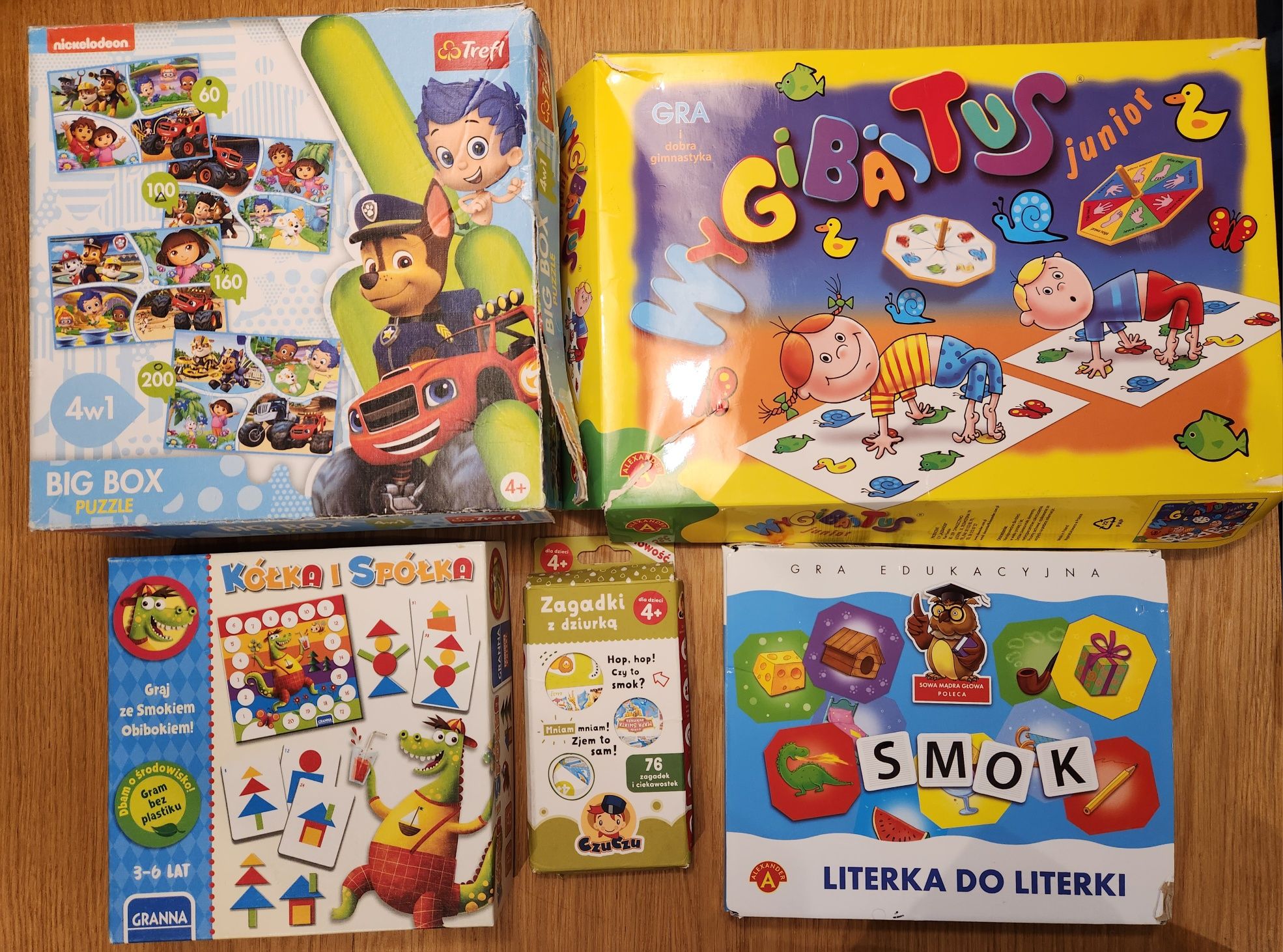 Gry i puzzle dla dzieci