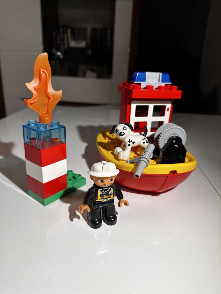 Lego duplo łódź strażacka 10591