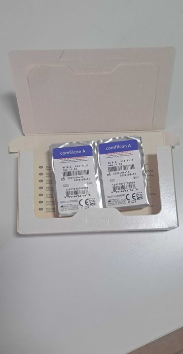 Lentes de Contacto (Uso Mensal) PWR: -1.50