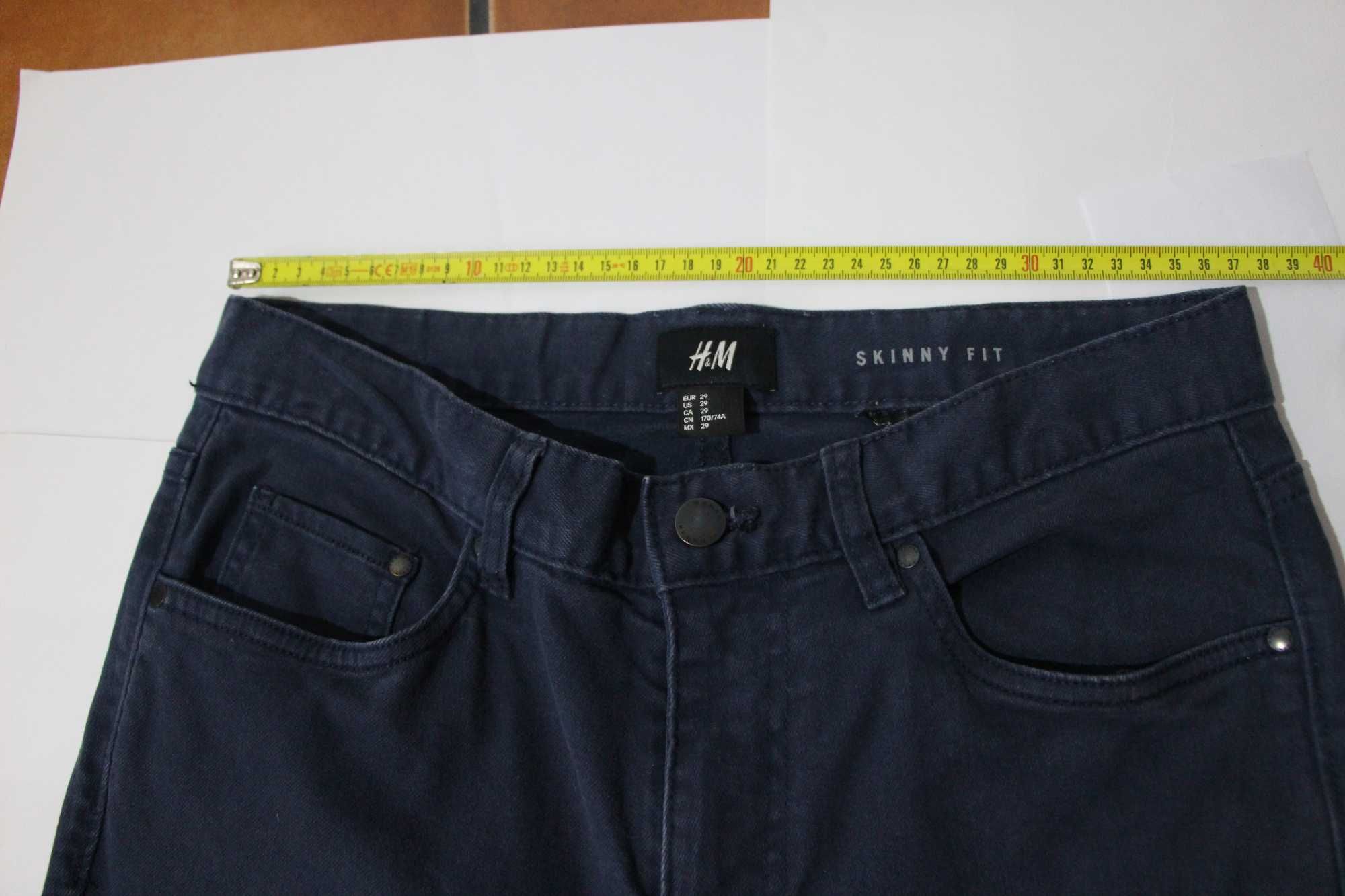 Calças chino H&M 29 Skinny Fit