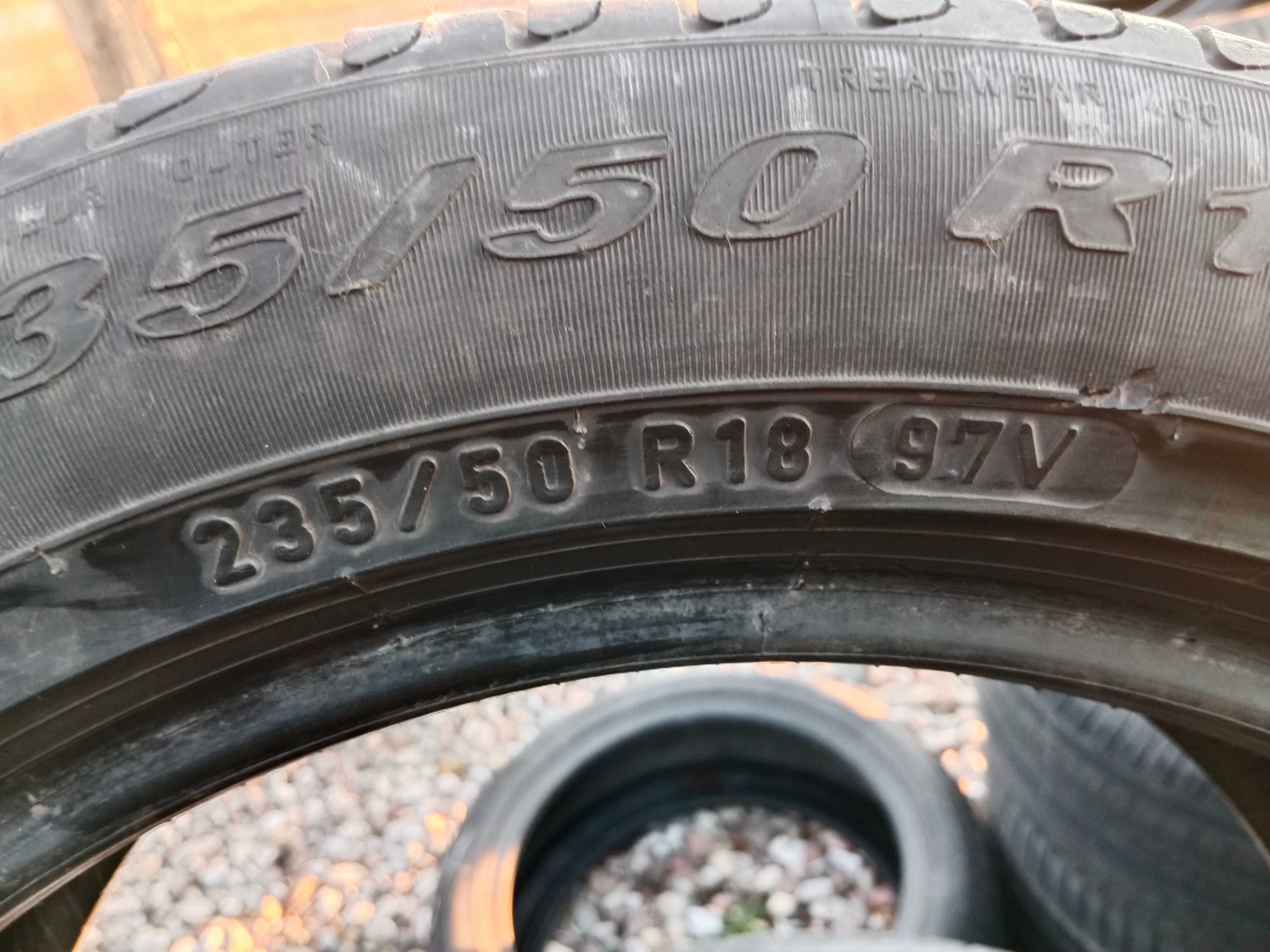 Opona używana letnia 235/50R18 Pirelli Scorpion Verde 1szt.