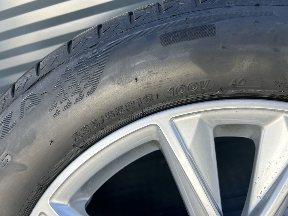 Диски R18 5/112 Audi original гума 235/55 bridgestone