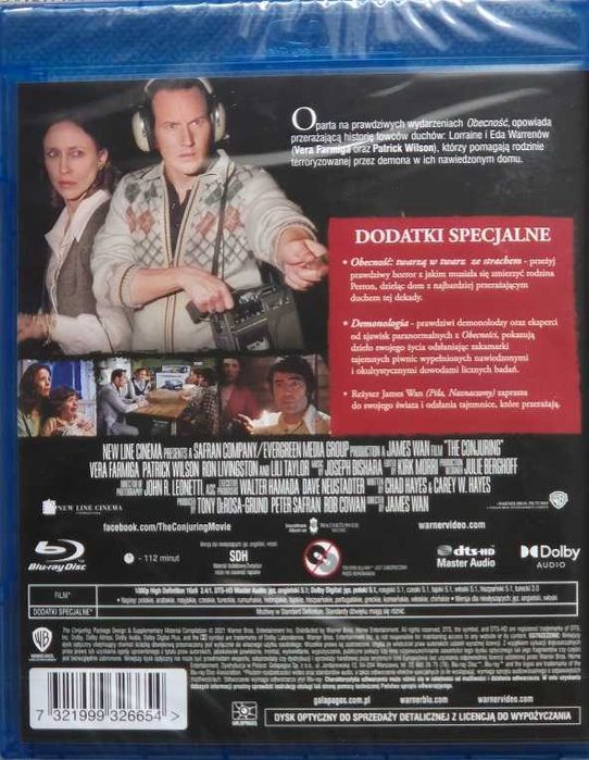Obecność (The Conjuring) - 2013 - Patrick Wilson, Vera Farmiga