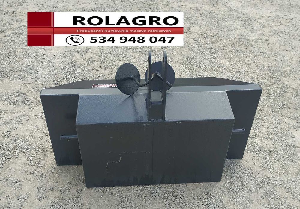 Obciążnik 600 kg METAL-TECHNIK mocowanie na przedni lub tylny TUZ