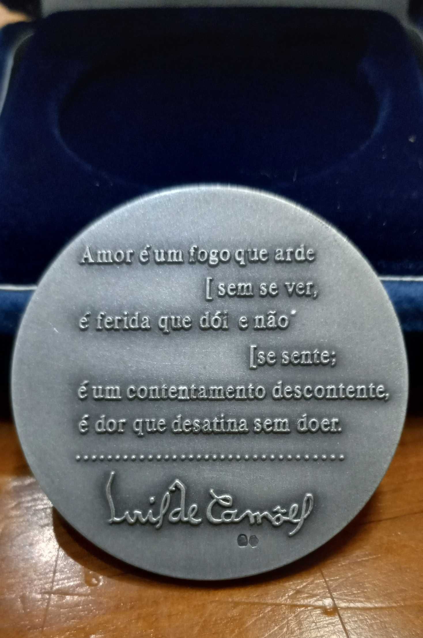 Medalhas de prata Philae - Camões e Lusíadas