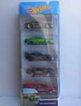 Pack 5 miniaturas hot wheels