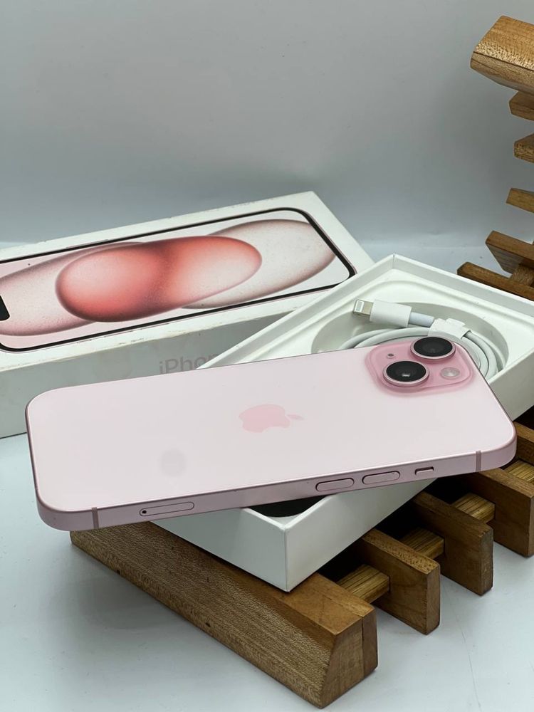 iPhone 15 128Gb pink  купувався новим без ремонтів з рідною коробкою