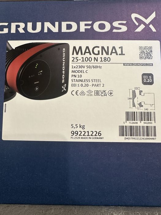 Pompa Grundfos Magna 1