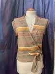 Blusa cruzada na frente Mango