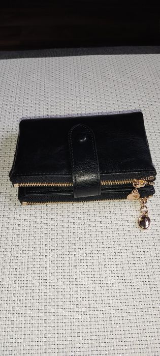 Portfel damski czarny