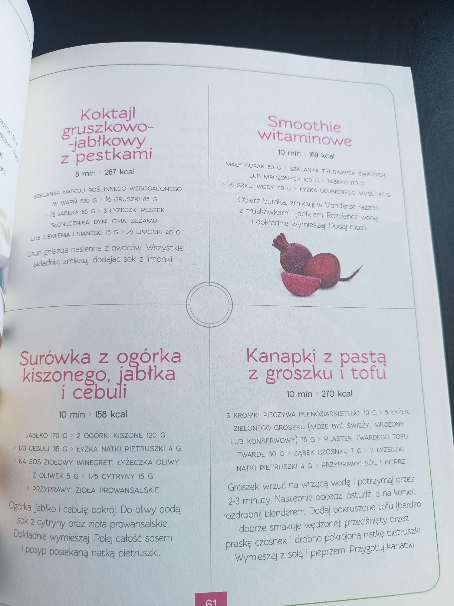 201 dań do pudełka, dieta wegetariańska, wege