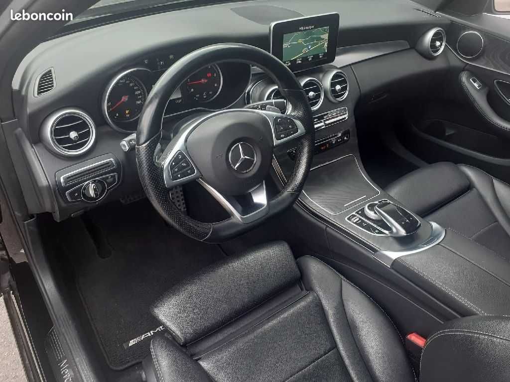 Mercedes Classe C Break 220 d Pack AMG 7G-Tronic break, preto