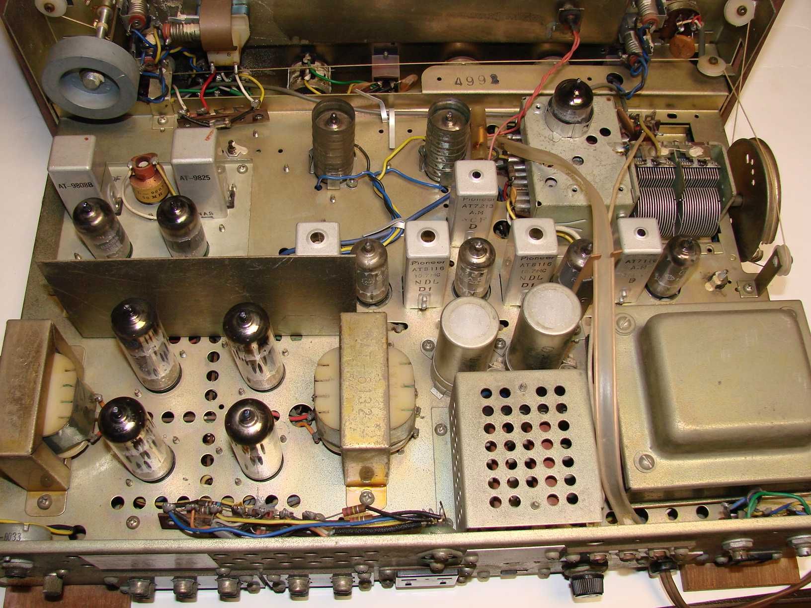 Amplituner lampowy Pioneer C-300, idealny