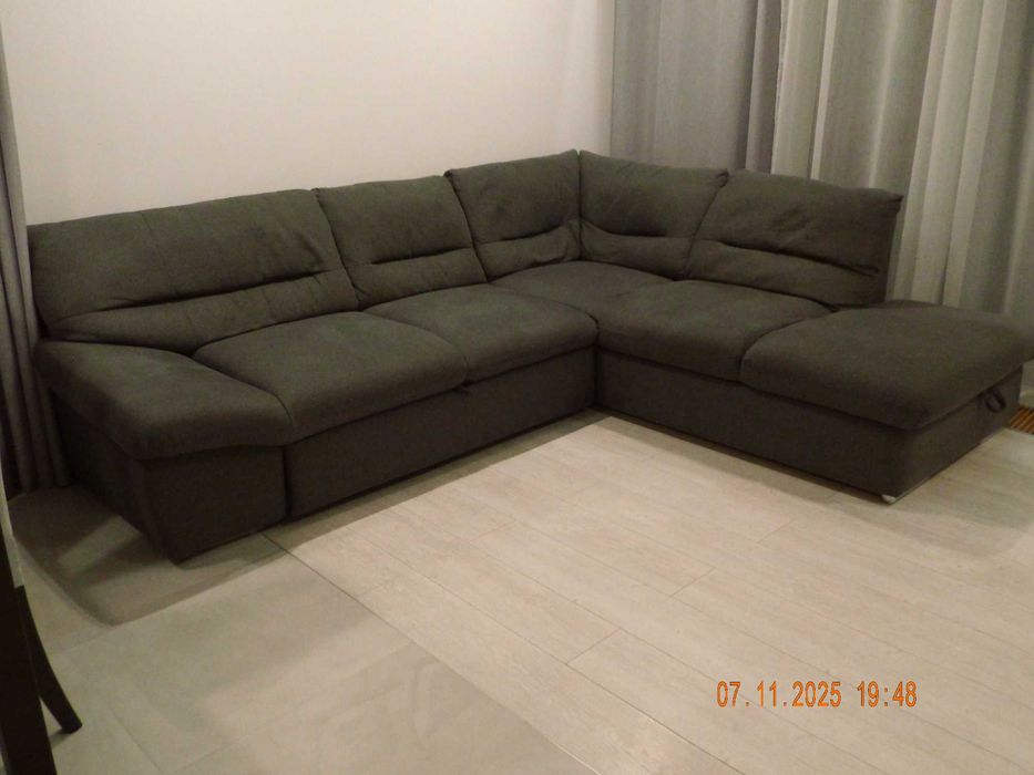 Narożnik z funkcją spania