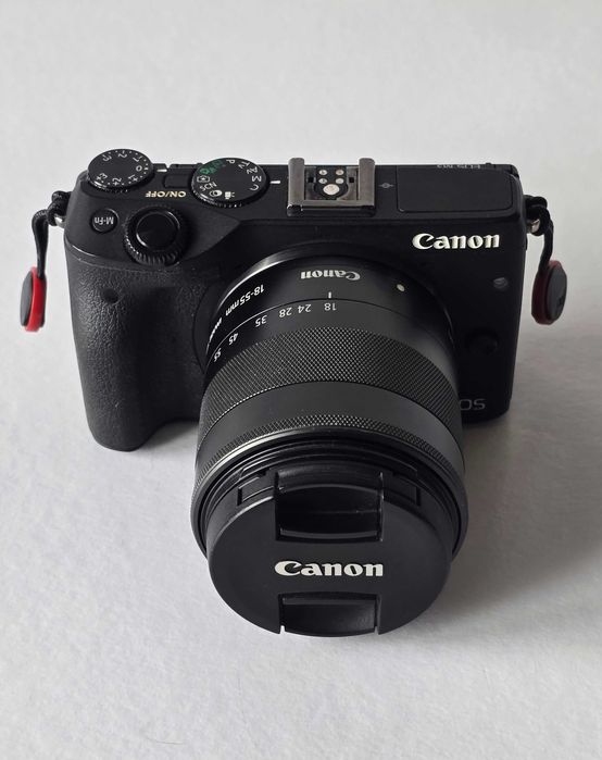 Canon EOS M3 + Lente 18-55mm + Acessórios