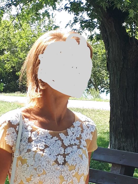 Платье женское летнее нарядное, торжественное, выпускное - размер S