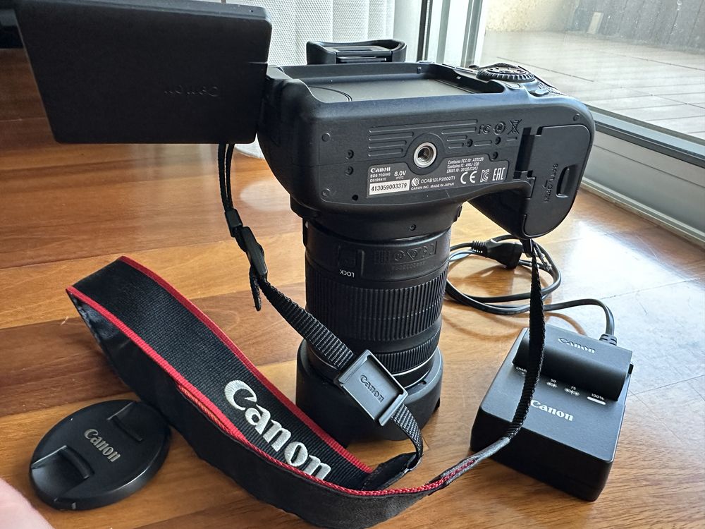 Kit Canon EOS 70d + lente EF-s 18-135