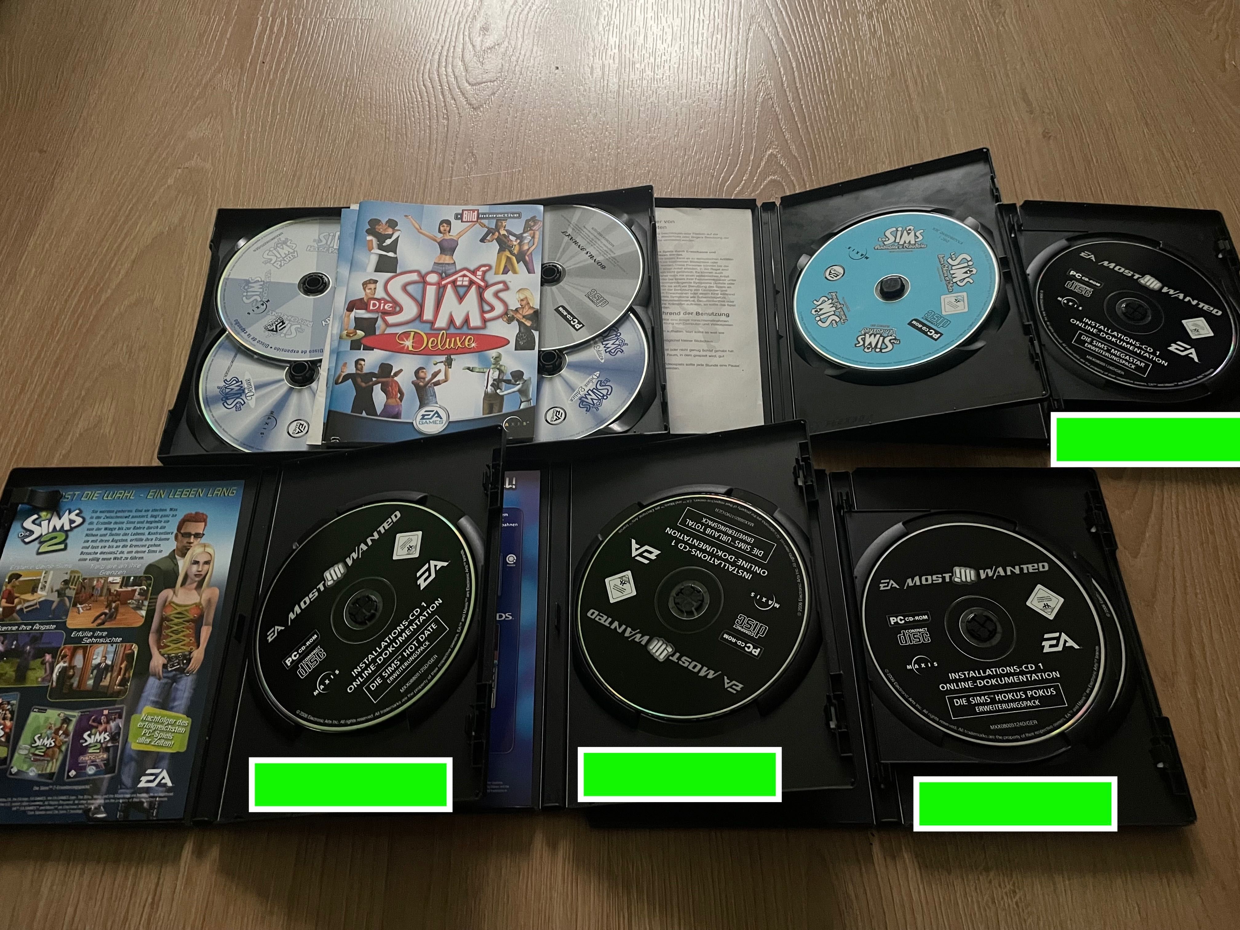 The Sims 1 PC zestaw dodatki podstawa