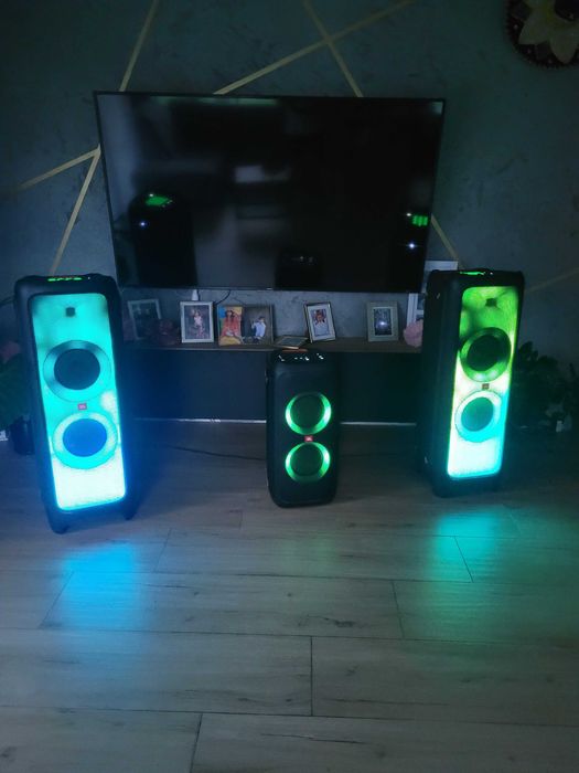 Wynajem nagłośnienia, głośników JBL PartyBox 300 lub 1000 (2szt.)